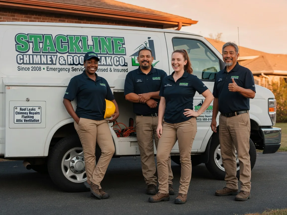 Chimney flashing repair company in Warren, MN